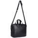 Шкіряна сумка для ноутбука 14 Brampton London Maven Black (Чорний) 64273 BLK фото галерея 12
