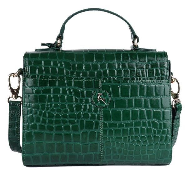 Фотографія Сумка жіноча Ashwood C55 GREEN 7159-09-32 - купити 93075 за 6 050 грн