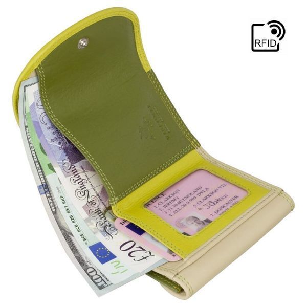 Фотографія Гаманець жіночий Visconti RB126 Zanzibar (Lime Multi) RB126 LIME M - купити 92419 за 1 990 грн