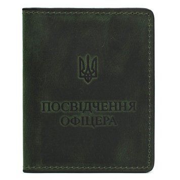 Фотографія Посвідчення офіцера Grande Pelle 259191 зелена 259191 - купити 91176 за 461 грн