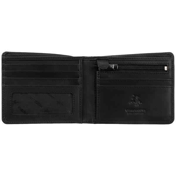 Фотографія Гаманець чоловічий Visconti 707 Shield (Matte Black) 707 BLK - купити 96754 за 1 790 грн