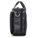 Стильна шкіряна сумка для ноутбука, чорний колір John McDee JD7367A JD7367A фото 5