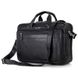 Стильна шкіряна сумка для ноутбука, чорний колір John McDee JD7367A JD7367A фото 1