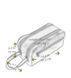 Жіноча шкіряна косметичка Dopp Kit - All the Kings Men - Червоний колір - Time Resistance 5231901W 5231901W фото галерея 11
