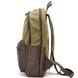 Чоловічий рюкзак шкіра та канвас хаккі для ноутбука TARWA RHc-7273-3md RHc-7273-3md фото 5