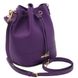 TL Bag - шкіряна сумка відро (баклет) TL142146 Фіолетова TL142146 фото 2