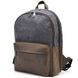 Чоловічий рюкзак шкіра і сірий канвас для ноутбука TARWA RGc-7273-3md RHc-7273-3md фото 2