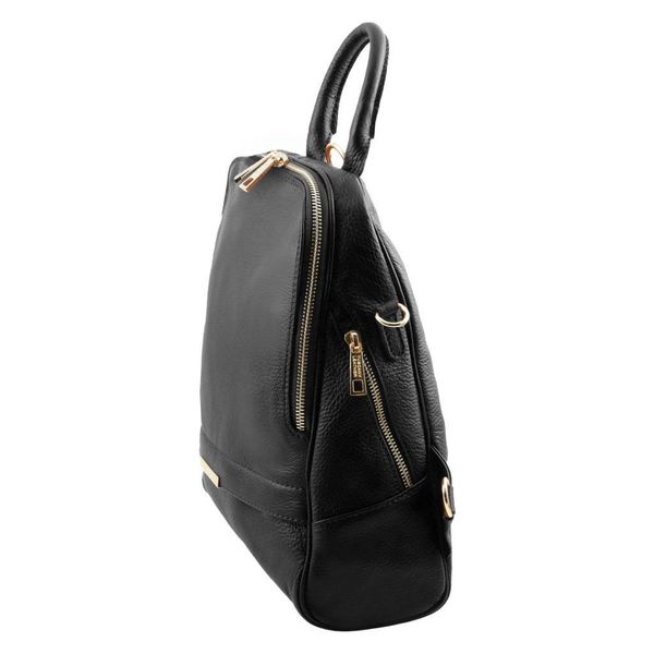 TL Bag - м'яка шкіряна рюкзак для жінок TL141376 Чорний TL141376 фото