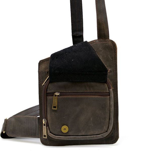 Шкіряний рюкзак слінг на одне плече, кобура TARWA RCv-232-3md RCv-232-3md фото