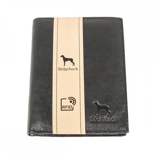 Фотографія Гаманець шкіряний чоловічий Ridgeback JBNC 31 Black (Черный) JBNC31 BLK - купити JBNC31 BLK за 610 грн