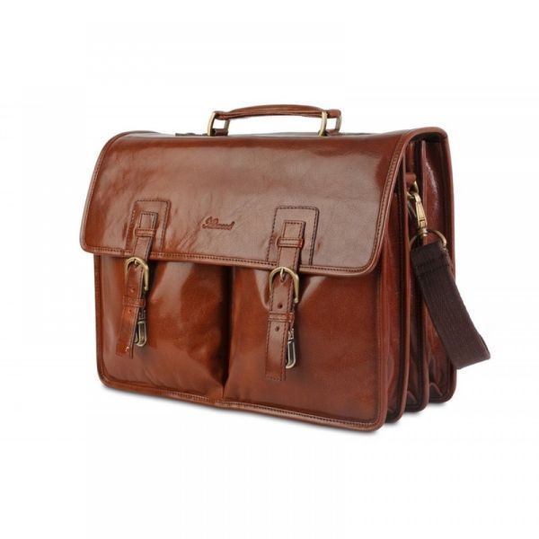 Фотографія Портфель Ashwood Gareth Briefcase VT Chestnut (Каштановий) GARETH VT CHESTNUT - купити GARETH VT CHESTNUT за 11 600 грн