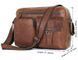 Чоловіча сумка з кінської шкіри бренду John McDee JD1017C JD1017C фото галерея 4