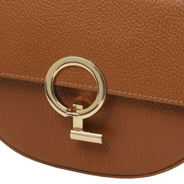 Фотографія Astrea - шкіряна сумка для плечей TL142284 COGNAC TL142284 - купити 2284_1_6 за 3 876 грн