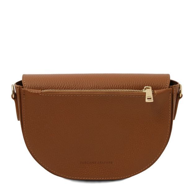Фотографія Astrea - шкіряна сумка для плечей TL142284 COGNAC TL142284 - купити 2284_1_6 за 3 876 грн