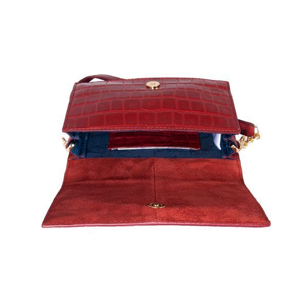Фотографія Міні-сумка жіноча Ashwood 62965 Red 62965 RED CR - купити 62965 RED CR за 2 360 грн