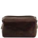 Smarty - шкіряна косметична сумка - великі розміри TL141219 Темно -коричневий TL141219 фото 1