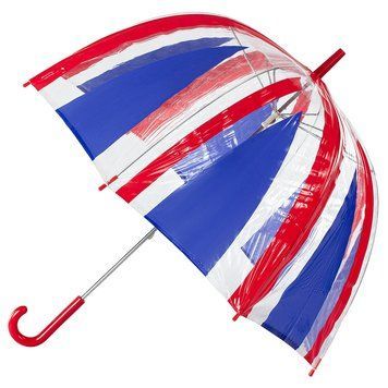 Фотографія Парасолька-тростина жіноча Incognito-30 PVC Dome L736 Union Jack (Флаг) L736-021019 - купити L736-021019 за 1 050 грн