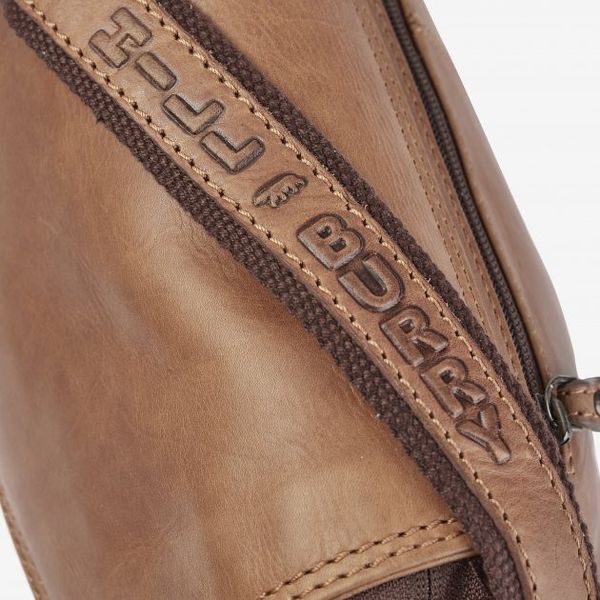 Оригінальна чоловіча сумка крос-боді, рудий колір, HILL BURRY HB3062b фото
