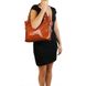 Ilenia - шкіряна сумка на плечі TL140899 Темно -коричневий TL140899 фото 8