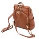 TL Bag - м'який шкіряний рюкзак TL142138 Світло -сірий -Браун TL142138 фото 9