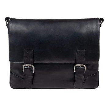 Фотографія Cумка чоловіча Ashwood Oscar Black (Чорний) OSCAR BLACK - купити 92636 за 7 150 грн