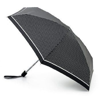 Фотографія Міні парасолька жіноча Fulton Tiny-2 L501 Classics Mini Spot (Горох) L501-020449-2 - купити 92297 за 1 550 грн