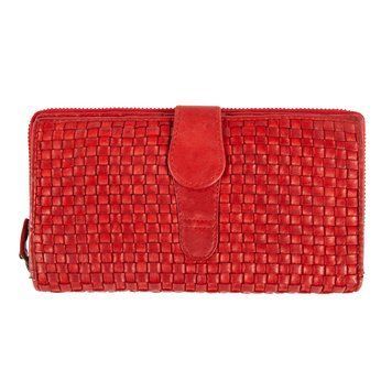 Фотографія Вінтажний гаманець жіночий Ashwood D84 RED D84 RED - купити D84 RED за 3 200 грн