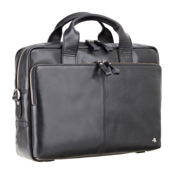 Фотографія Сумка чоловіча для ноутбука Visconti ML31 Hugo 15 (Black) ML31 BLK - купити ML31 BLK за 12 800 грн