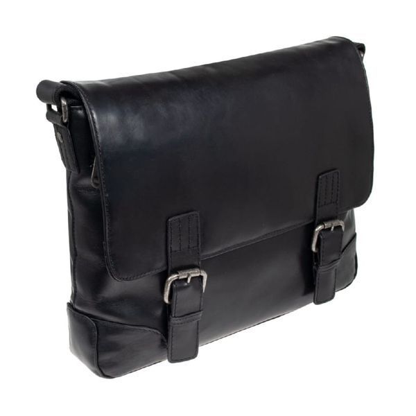 Фотографія Cумка чоловіча Ashwood Oscar Black (Чорний) OSCAR BLACK - купити 92636 за 7 150 грн