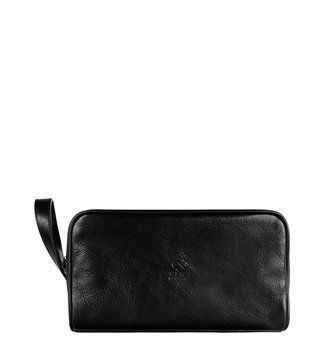 Фотографія Жіноча шкіряна косметичка Dopp Kit - All the Kings Men - Чорний колір - Time Resistance 5228201W 5228201W - купити 91639 за 5 980 грн