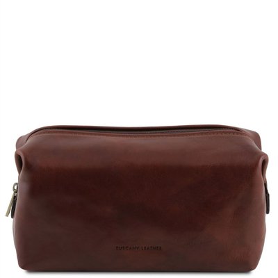Smarty - шкіряна косметична сумка - невеликий розмір TL141220 коричневий TL141220 фото