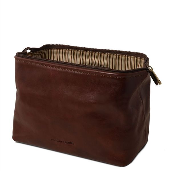 Smarty - шкіряна косметична сумка - невеликий розмір TL141220 коричневий TL141220 фото