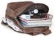 Рюкзак з нубуку, ексклюзивна модель, коричневий tid30723_br фото 4