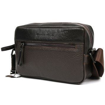 Фотографія Сумка через плече компактна вертикальна Grande Pelle 736720 Urban Classic 736720 - купити 95947 за 2 700 грн