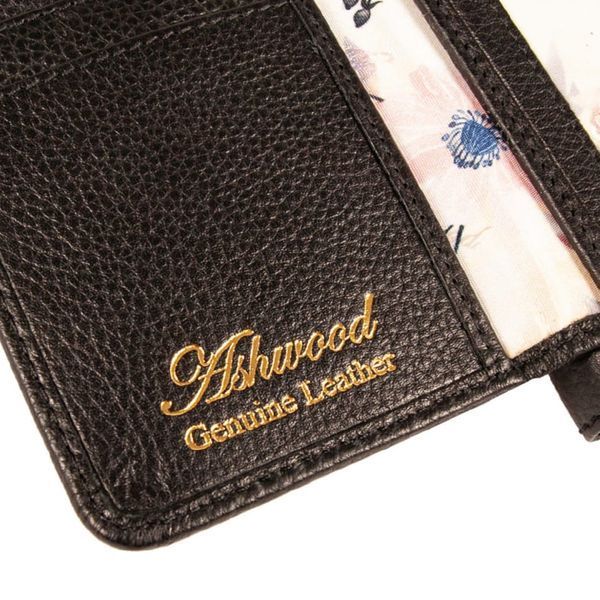 Фотографія Гаманець жіночий Ashwood J54 Black (Чорний) J54 BLACK - купити 92734 за 2 930 грн