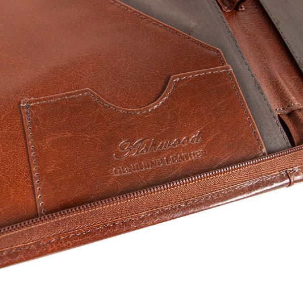 Фотографія Папка Ashwood A4 ZIP CHESTNUT A4 ZIP CHESTNUT - купити 92545 за 3 900 грн