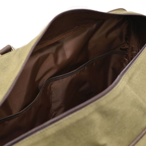 Дорожня сумка з канвас та натуральної шкіри RH-6827-4lx бренду TARWA RH-6827-4lx фото