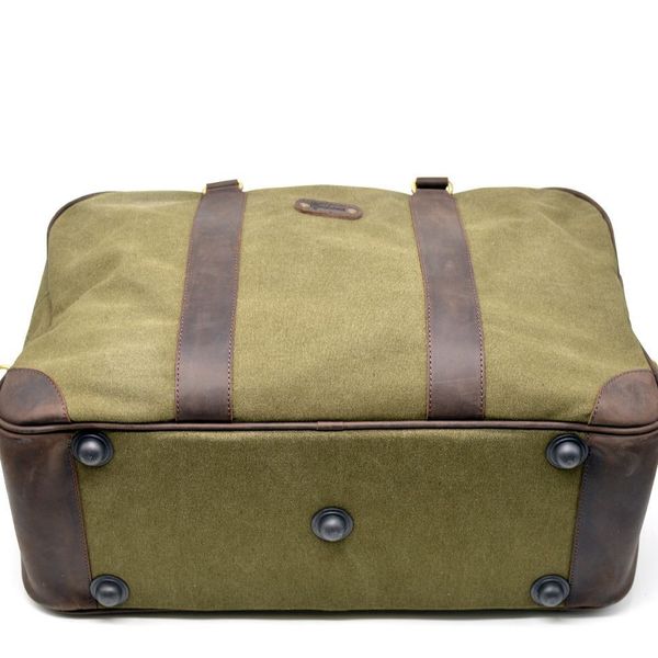 Дорожня сумка з канвас та натуральної шкіри RH-6827-4lx бренду TARWA RH-6827-4lx фото