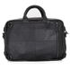 Шкіряна сумка трансформер JD 7014A рюкзак, бриф, сумка чорна JD7014A фото 3
