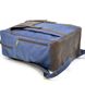 Джинсовий великий рюкзак із канвас в комбінації зі шкірою RK-3943-4lx TARWA RK-3943-4lx фото 6