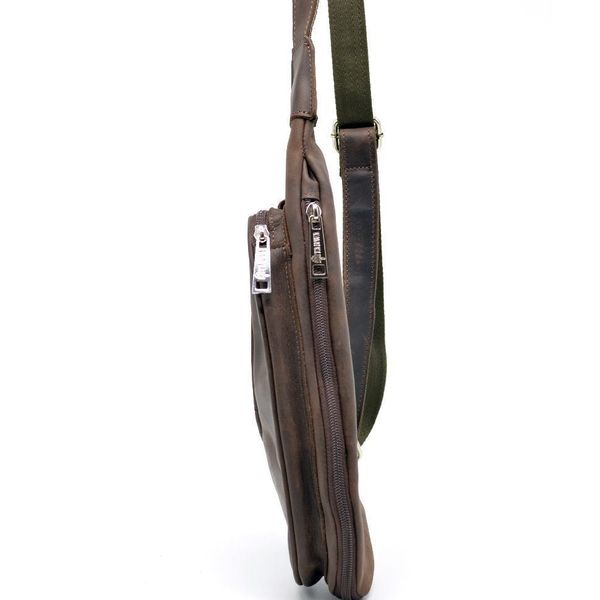 Шкіряний рюкзак на одне плече з кінської шкіри RC-3026-3md бренд Tarwa RC-3026-3md фото
