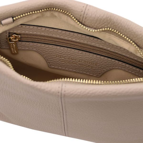 Фотографія TL Bag - М'яка шкіряна сумка для плечей TL141720 Світло -сірий -Браун TL141720 - купити 1720_1_96 за 2 448 грн