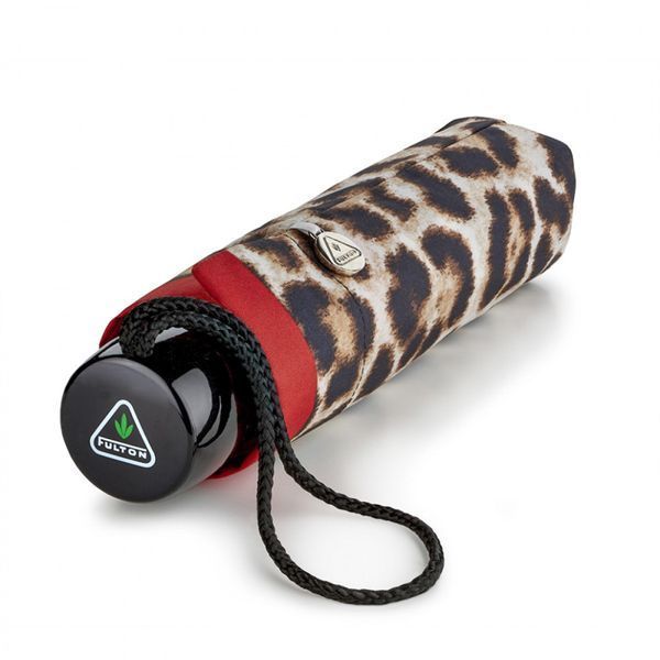 Фотографія Парасолька жіноча Fulton L354-039748 Minilite-2 Lusterous Leopard L354-039748 - купити 93874 за 1 590 грн