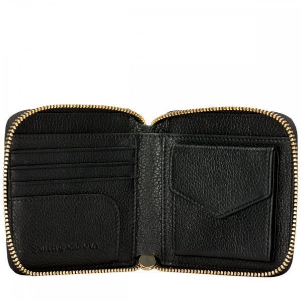 Фотографія Гаманець жіночий Smith & Canova 26803 Althorp (Black-Tan) 26803 BLK-TAN - купити 26803 BLK-TAN за 1 660 грн