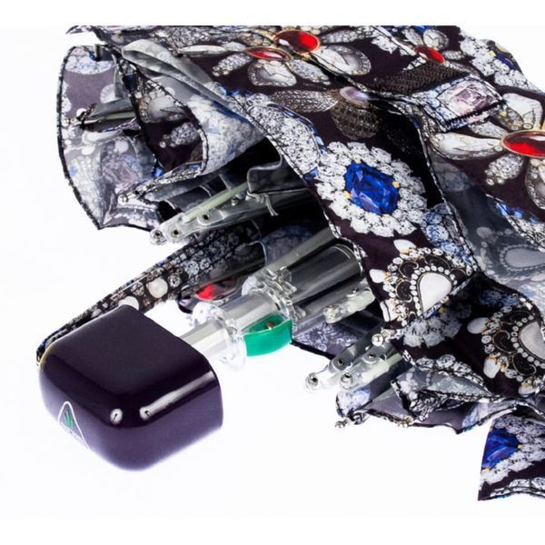 Фотографія Парасолька жіноча Fulton L501-039731 Tiny-2 The Crown Jewels L501-039731 - купити 92600 за 1 550 грн