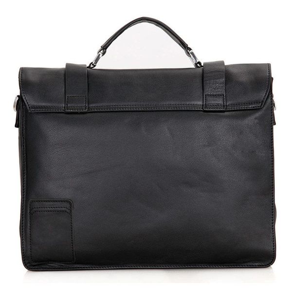 Міцна чоловіча сумка для ноутбука, колір чорний, John McDee, JD7100A JD7100A фото
