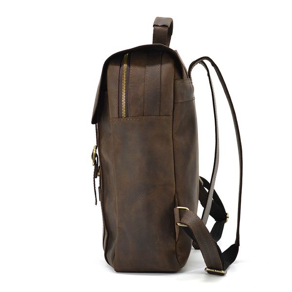 Сумка рюкзак для ноутбука з кінської шкіри TARWA RC-3420-3md коричнева RA-3420-3md фото