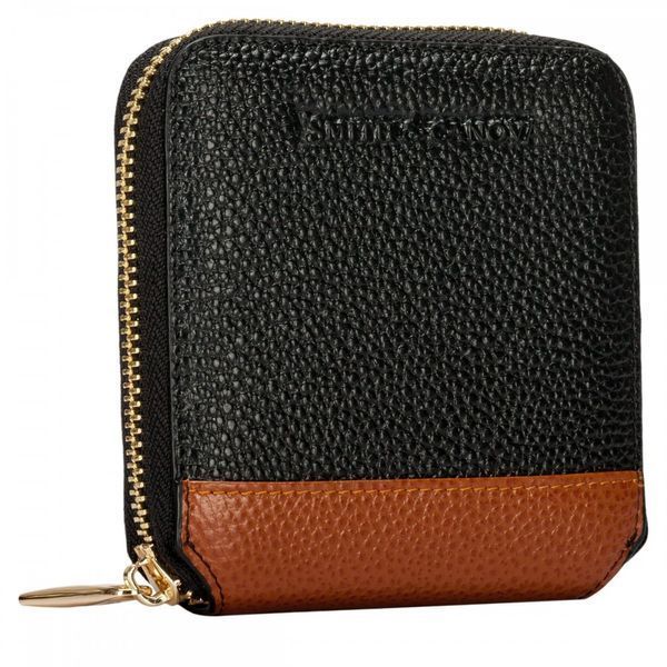 Фотографія Гаманець жіночий Smith & Canova 26803 Althorp (Black-Tan) 26803 BLK-TAN - купити 26803 BLK-TAN за 1 660 грн