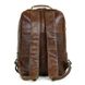 Чоловік шкіряний рюкзак для щоденного використання John McDee 7347B JD7347B фото 5