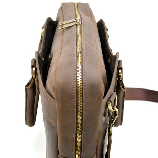 Ділова чоловіча сумка з натуральної шкіри Crazy Horse RC-8839-4lx TARWA RK-8839-4lx фото